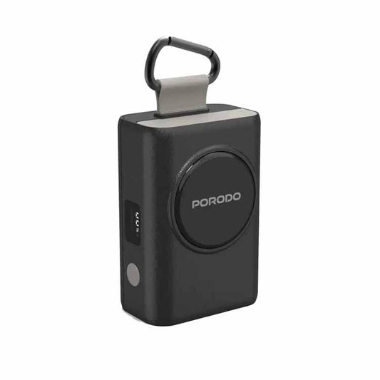 Porodo IPX5 360° 10000mAh Power Bank - Black