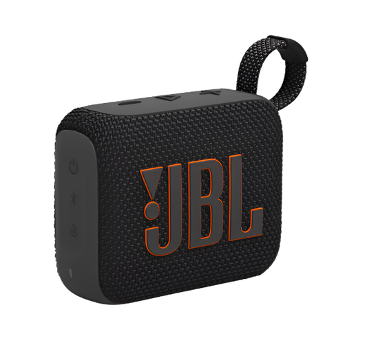 JBL Go 4 Black ,Waterproof and dustproof, Ultra-portable JBL Pro Sound with punchier bass, Up to 7 hours of playtime plus 2 hours with Playtime Boost,