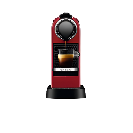 Nespresso CitiZ Platinum Capsules Coffee Machine C113 _ Red