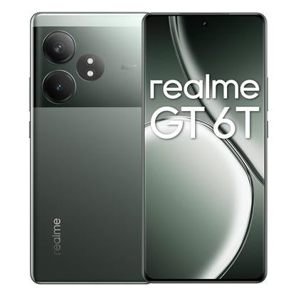 Realme GT 6T, 6.78 inches, Qualcomm SM7675 Snapdragon 7+ Gen 3, 5500 mAh 120W,Android 14, Realme UI 5.0, IP65 dust and water resistant, LTPO AMOLED, 1B colors, 120Hz, HDR, 1000 nits