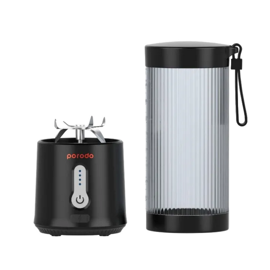 Porodo Lifestyle Portable Blender with Extra Bottom Lid 450ml