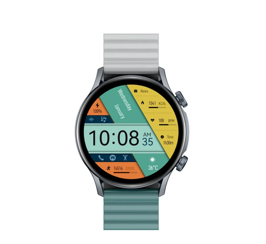 Kieslect Calling Smartwatch Kr Pro Ltd, 1.43" HD Colorful Amoled Display with AOD