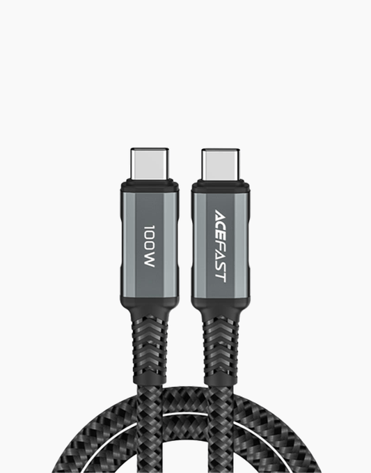 ACEFAST C4-03 USB-C to USB-C 100W aluminum alloy charging data cable deep