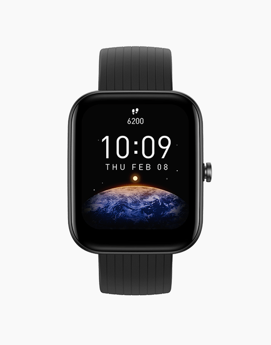 Amazfit Bip 3 شاشة كبيرة 1.69 انش، مقاومة للمياه 5ATM, 60 مود رياضي