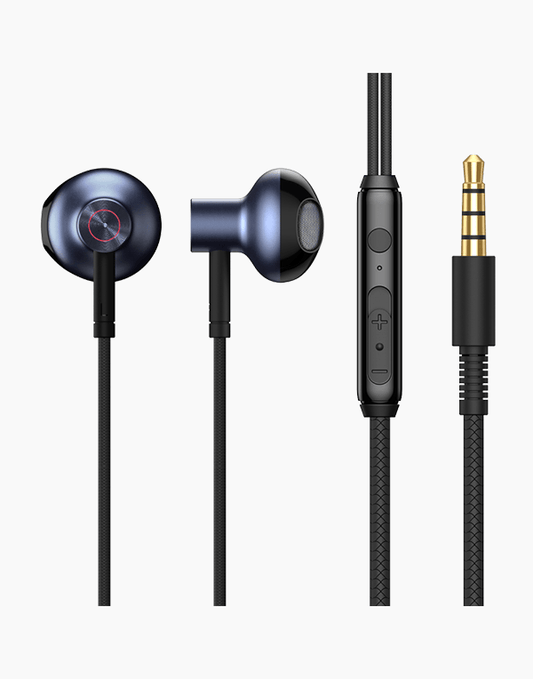 Baseus Encok 3.5mm Wired Earphone H19 Black