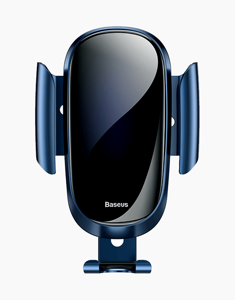 Future Gravity By Baseus Aluminum/Glass Car Mount – Blue