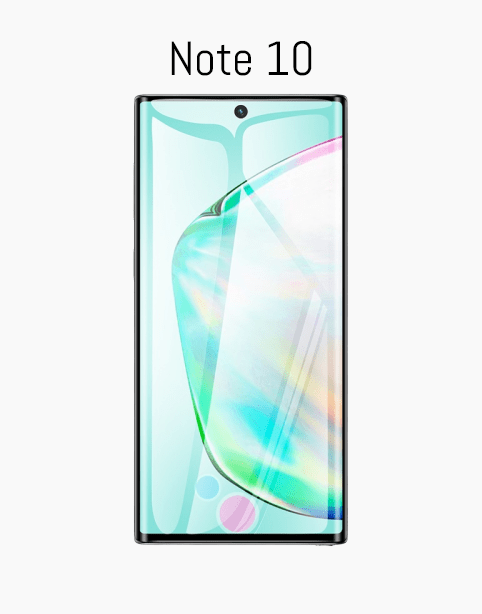 2pc Baseus 0.15mm Full-Screen Curved anti-explosion For Note 10 Support Finger scan