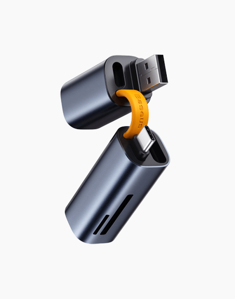 Baseus Mini Cabin Mobile/Computer Card Reader Blue