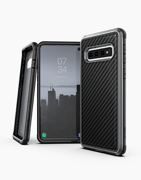 Defense Lux Carbon By XDoria S10 Plus Drop Tested Case 3M