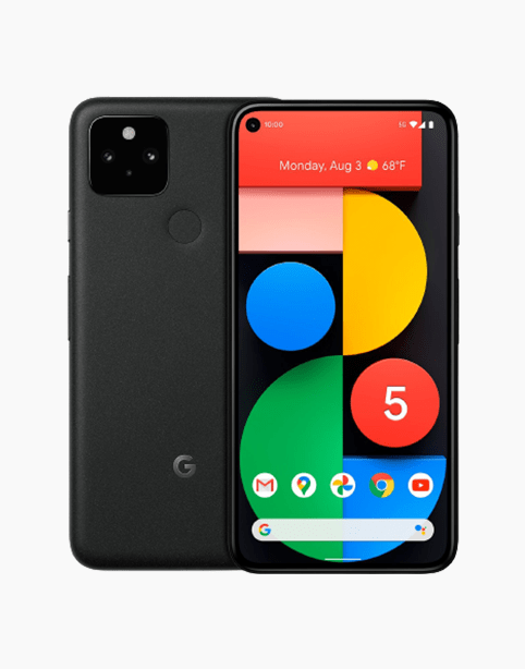 Google Pixel 5 (5G) Qualcomm® Snapdragon™ 765G 128 GB/8Ram – Black