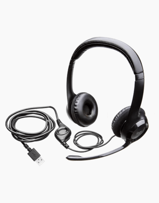 Logitech® H390 USB Computer Headset - noise cancelling