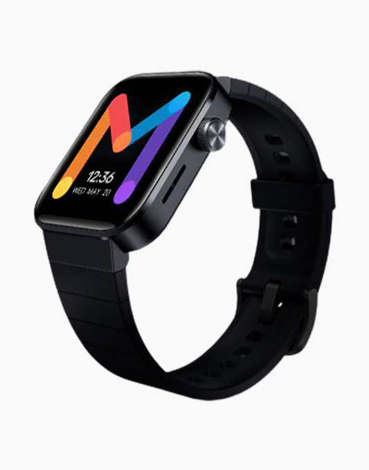 Mibro Watch T1 - Smartwatch - تدعم المكالمات- بلوتوث 5-Amoled- اللون الاسود