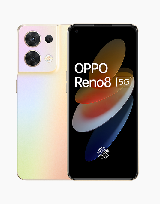Oppo Reno8 5G 6.4" 90Hz Display, 50MP Triple Camera, 80W Charging, 4500mAh Battery