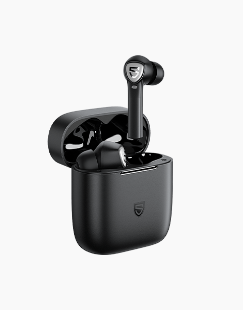 SoundPEATS TrueCapsule 2 TWS Earbuds 4Mics IPX5 QC3020 Chip Black Smartkoshk Stores