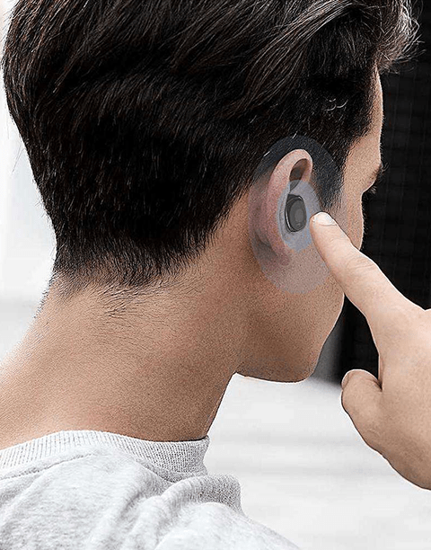 T1 Pro By QCY Wireless Earphones Touch Control Sports Earbuds with Mic & 750mAh Charging Case