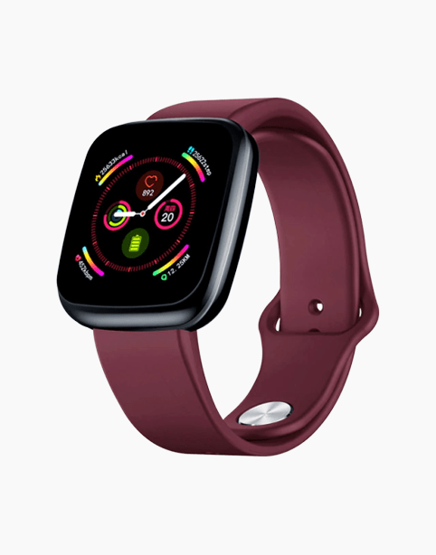 Zeblaze Crystal 3 SmartWatch For Sport And Health Monitoring, IP67 Red