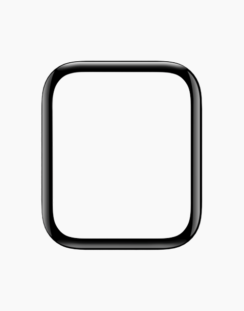 Baseus 0.2mm Full-screen curved tempered glass soft screen protector 44mm