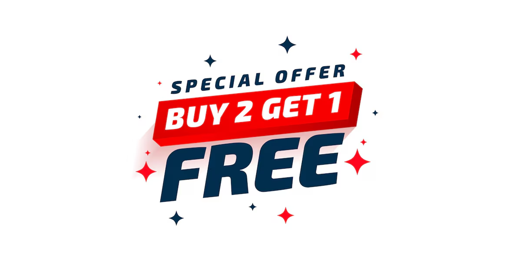 Buy 2 Get 1 Free