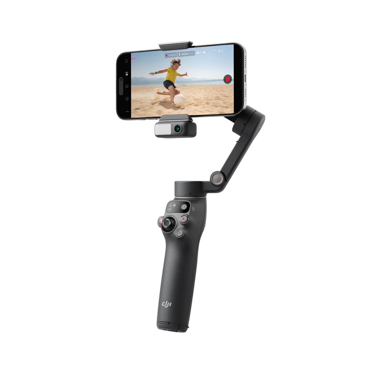 DJI Osmo Mobile 7P Gimbal Stabilizer for iPhone, Android, Native Tracking, Lighting, 3-Axis Phone Gimbal, Quick Launch, One-Tap Edit, Built-in Extension Rod & Tripod, 10hrs Use, Phone Charging