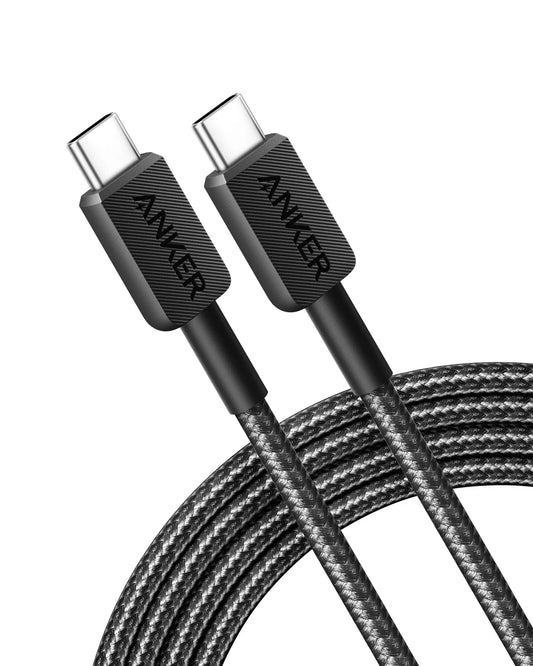 Anker Cable 322 USB-C to USB-C Cable 60W 6ft 2M - A81F6H11