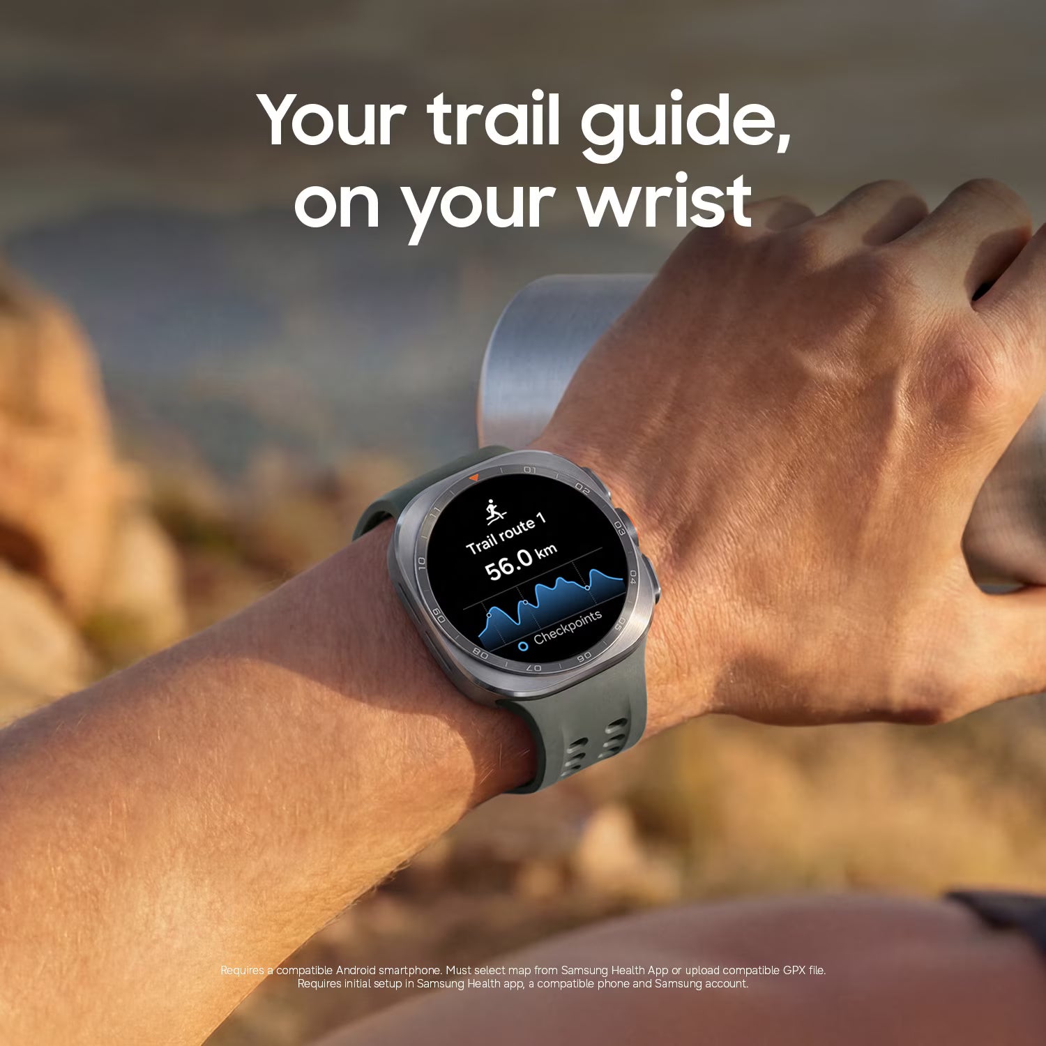 Samsung Galaxy Watch Ultra 2 47mm Smartwatch, AMOLED Display, Titanium Design, Built-in GPS, Bluetooth Calling, Advanced Health & Fitness Tracking, Water Resistant, Long-Lasting Battery