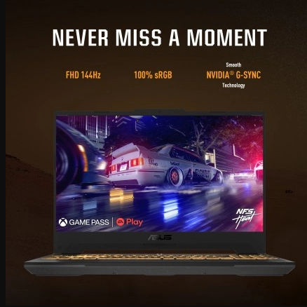 ASUS TUF F15 FX507VV-LP156W Gaming Laptop - Intel Core i7-13620H, 16GB DDR5, 1TB SSD, NVIDIA RTX 4060 8GB, 15.6-inch FHD 144Hz, Win11