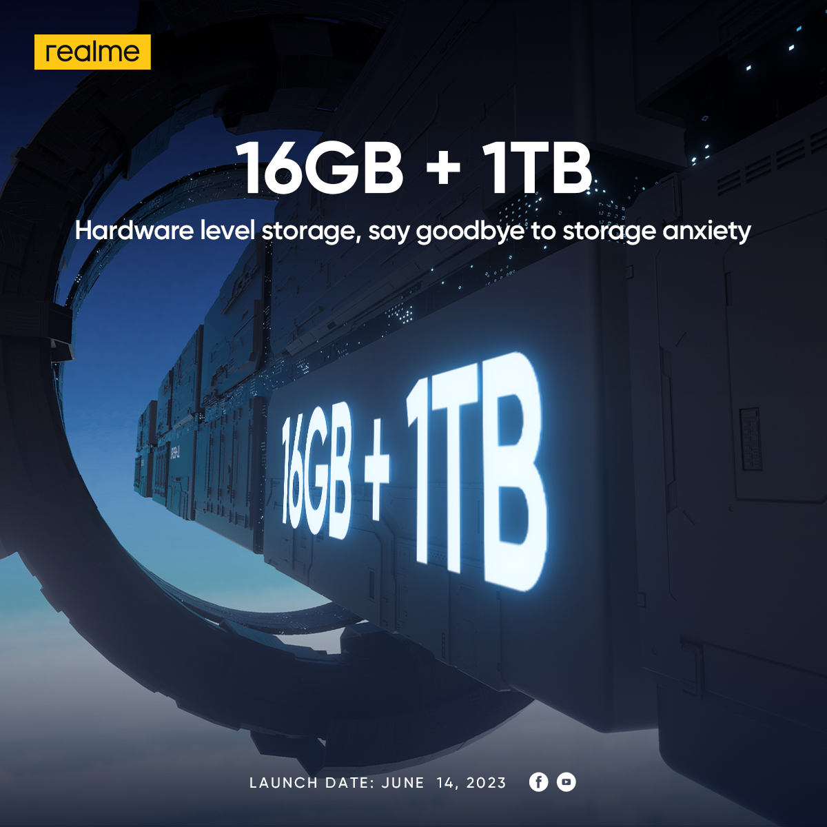 Realme GT3 5G 6.74" AMOLED Display 144Hz, Snapdragon 8+ Gen 1, 240W SUPERVOOC, 50 MP, f/1.9 Camera