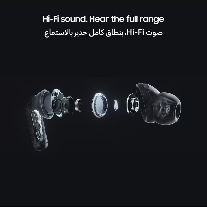 Samsung Galaxy Buds4 Pro earbuds with real metal blades, dual speakers, advanced ANC, adaptive noise control, and seamless wireless connection