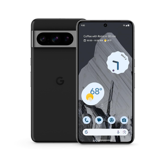 Google Pixel 8 Pro 6.7" LTPO AMOLED Display, 120Hz, Google Tensor G3 (4 nm), 50 MP, f/1.9 Camera