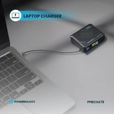 Powerology 100W MagSafe Wireless Charger Power Bank 20000mAh