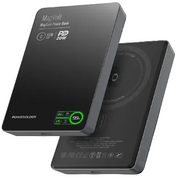 Powerology 10000mAH TFT Display Slim Magnetic Wireless powerbank