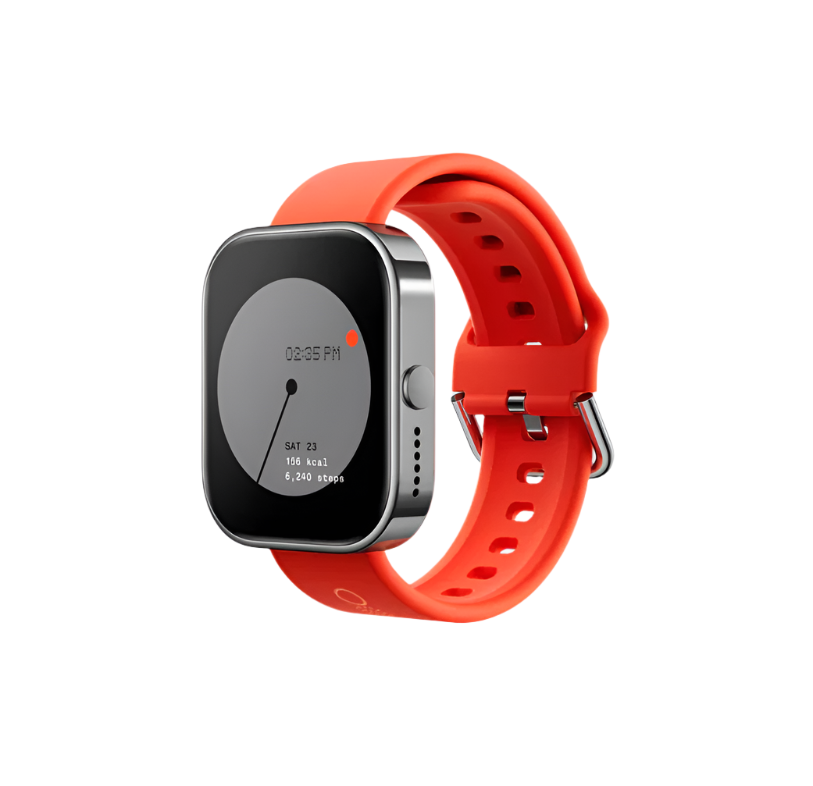 CMF Watch Pro, 1.96" MIGHTY 1.96" AMOLED DISPLAY, CALLS WITH AI NOISE REDUCTION¹, BUILT-IN MULTI-SYSTEM GPS, HEALTH HEART RATE, SLEEP, STRESS AND SpO₂ MONITORS³, MATERIAL ALUMINUM ALLOY FRAME