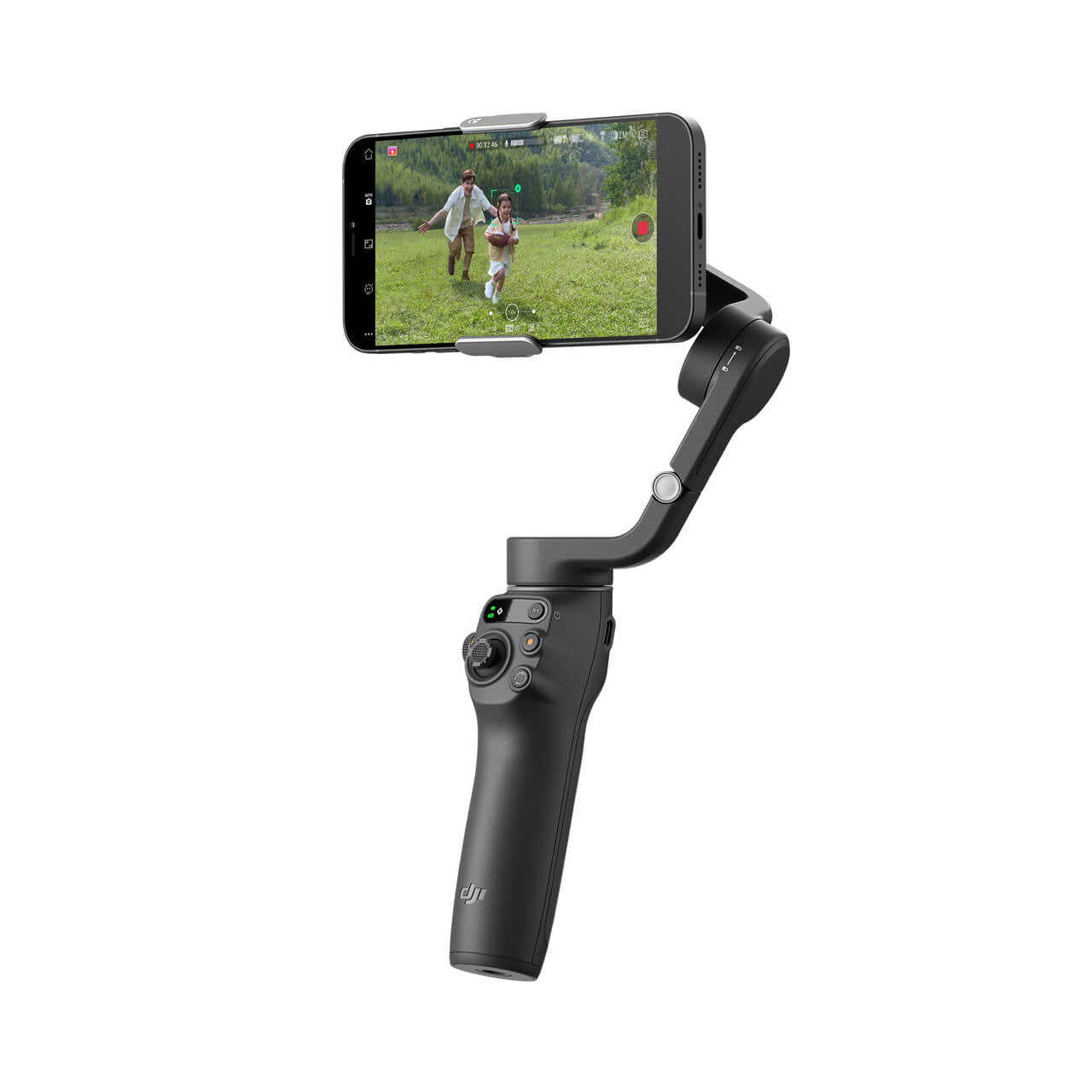 DJI OSMO Mobile 6 Smartphone Gimbal Stabilizer, 3-Axis Phone Gimbal, Built-In Extension Rod, Portable and Foldable, Android and iPhone Gimbal with ShotGuides, Vlogging Stabilizer