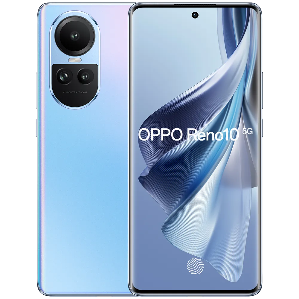 OPPO Reno 10 5G 6.7" AMOLED, 1B colors, 120Hz, HDR10+, Camera 64 MP, f/1.7, Selfie Camera 32 MP, 67W PD3