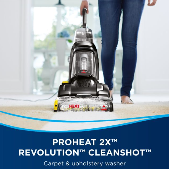 Bissel Proheat 2X Revolution Cleanshot Upright Vacuum | 2066E