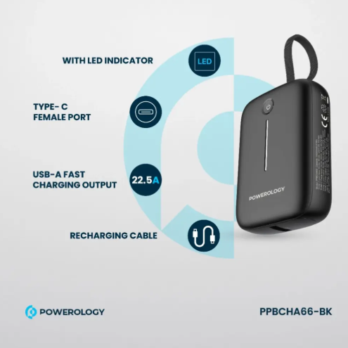 Powerology 10000mAh Power Bank