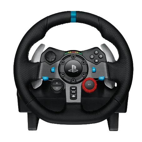 Logitech G29 Driving Force Racing Wheel PS5 PS4 PS3 Powered USB port Windows with Logitech G Gaming Driving Force Shifter Combo - Black
