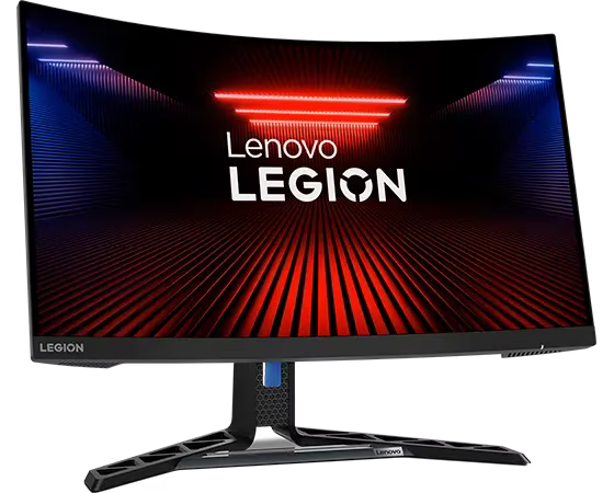 Lenovo Legion R27fc-30 27-inch curved FHD gaming monitor with 240Hz refresh rate, Eyesafe, HDMI, DisplayPort, FreeSync Premium.