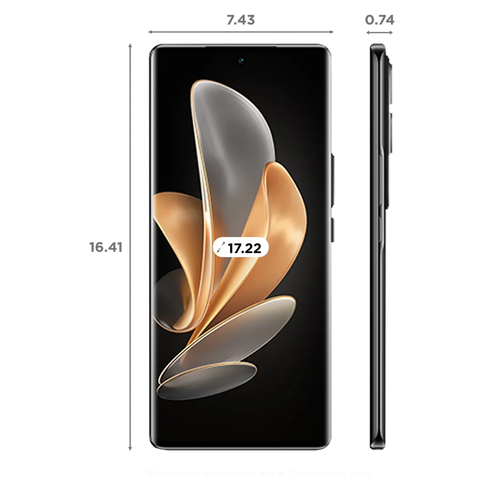 Vivo V29 5G شاشة أموليد 6.78 انش بتردد 120Hz تدعم HDR10+, مزود بمعالج سناب دراجون 778G كاميرا 50MP بفتحة عدسة f/1.9