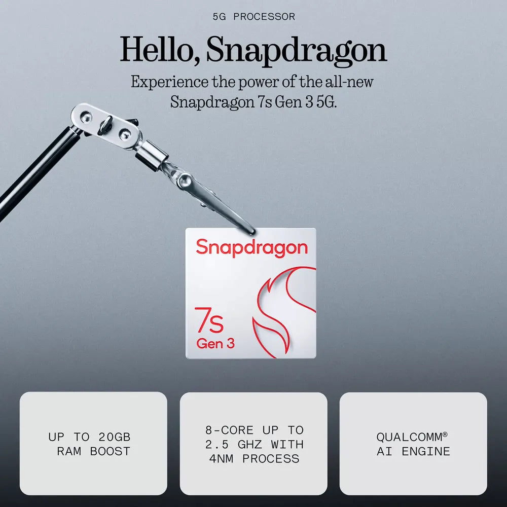 Nothing Phone (3a) 5G 6.77" AMOLED, 120Hz, Snapdragon 7s Gen 3 (4 nm), 50 MP Camera,  Fingerprint (under display, optical)