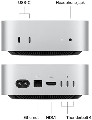 Apple Mac Mini M4 Chip 10-Core CPU 10-Core GPU