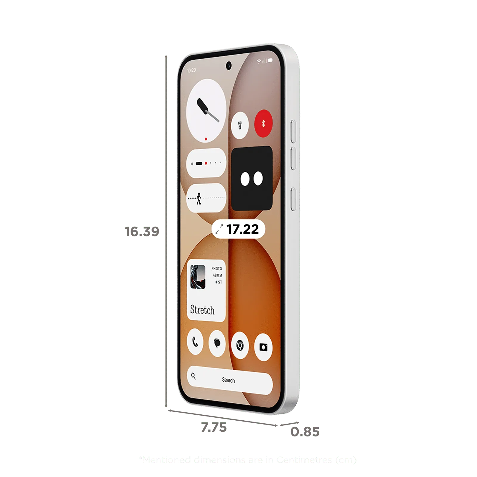 Nothing Phone 4a 5G smartphone with a 6.78-inch AMOLED display, 50 MP camera, Snapdragon 7s Gen 4, IP64 water resistance