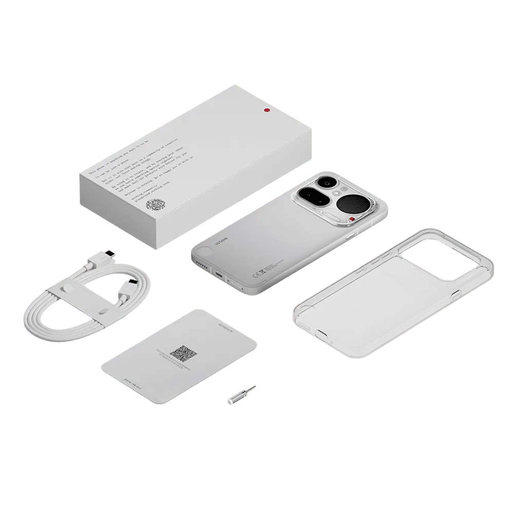 Nothing Phone (4a) Pro smartphone with 6.83-inch AMOLED display, 50 MP camera, Snapdragon 7 Gen 4, and IP65 rating.