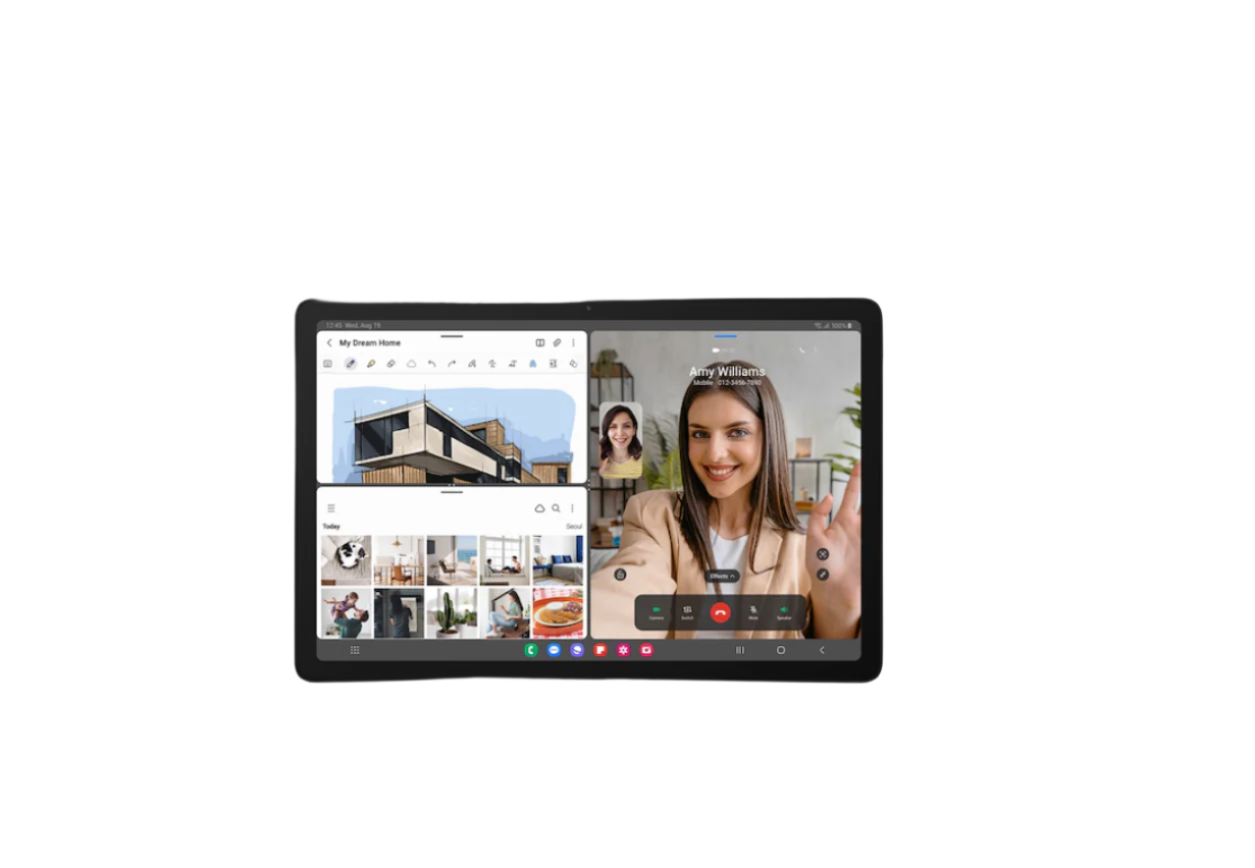 Samsung Galaxy Tab A9+ 5G, 11.0 inches, Qualcomm SM6375 Snapdragon 695 5G (6 nm), Li-Po 7040 mAh, USB Type-C 2.0, TFT LCD, 90Hz.