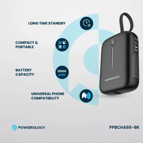 Powerology 10000mAh Power Bank