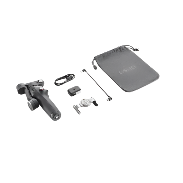 DJI Osmo Mobile 7P Gimbal Stabilizer for iPhone, Android, Native Tracking, Lighting, 3-Axis Phone Gimbal, Quick Launch, One-Tap Edit, Built-in Extension Rod & Tripod, 10hrs Use, Phone Charging