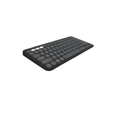 Logitech Pebble 2 Combo Slim, multi-device Bluetooth® keyboard and mouse with customizable keys and button -Black