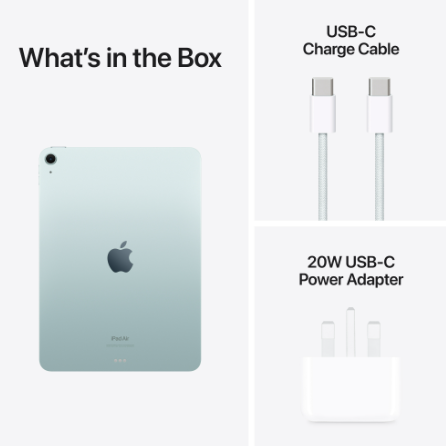 Apple iPad Air M2 13-inch | Built for Apple Intelligence, Liquid Retina Display, 12MP Front/Back Camera, Wi-Fi 6E, Touch ID, All-Day Battery Life