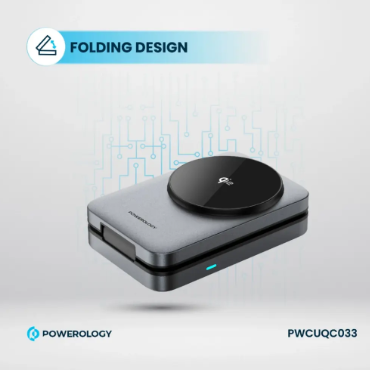 Powerology Qi2 Fast Charging Multi-Device Hub 15W