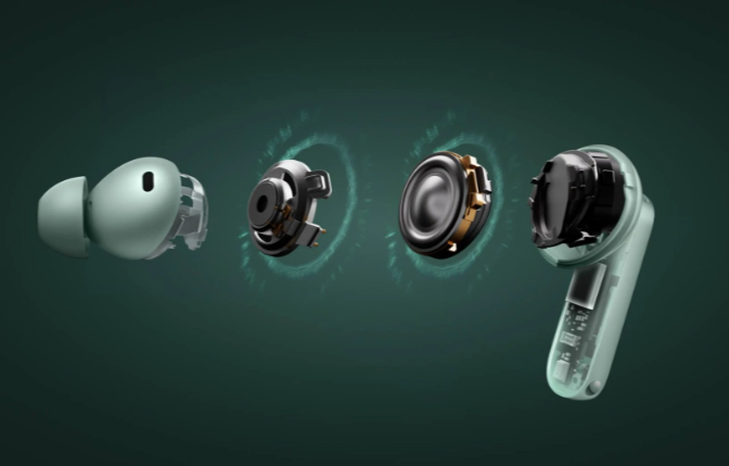 OnePlus Buds 4, Powerful 55dB Hybrid ANC, Flagship Coaxial Dual-Driver & Dual DACs,AI Call Noise Reduction ,Golden Sound" Profile, AI Translation Features